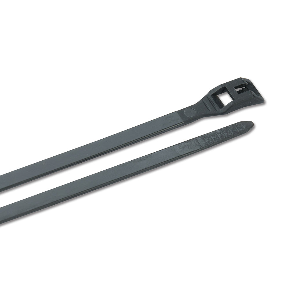 Ancor UVB Low Profile Cable Ties - 8" - 100-Pack — marine wire management