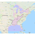Furuno Gulf of Mexico, Great Lakes & Rivers - Vector Chart & Standard Resolution Satellite Photos f/Part of the Great Lakes - Unlock Code — marine marine equipment