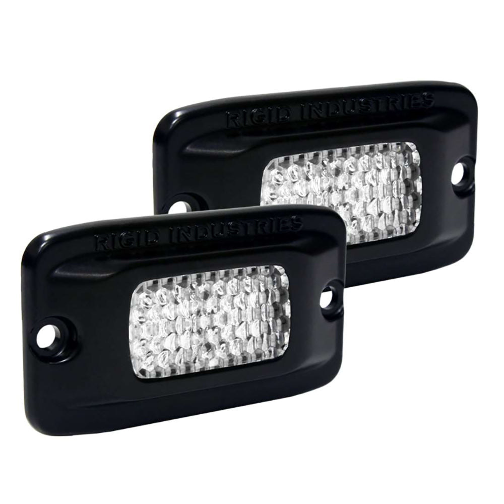 RIGID Industries SR-M Series PRO Diffused Backup Kit - Black — marine flood/spreader lights