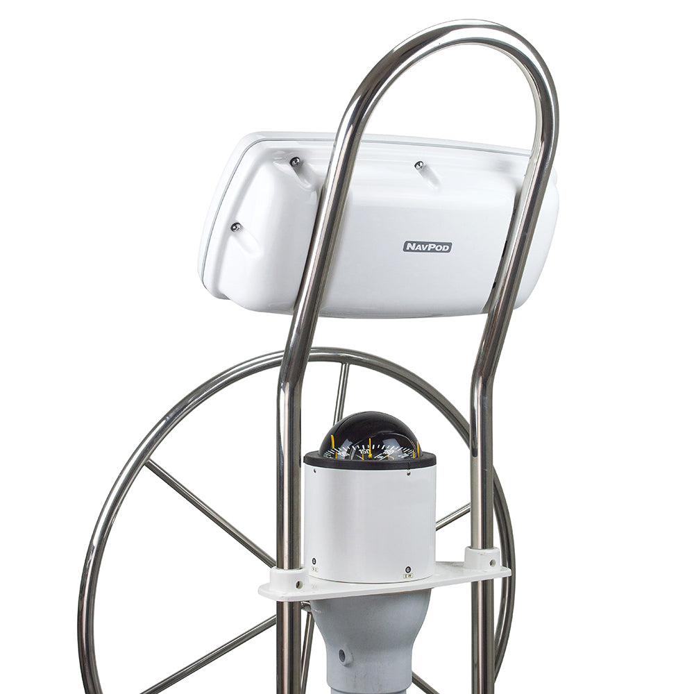 NavPod SystemPod Pre-Cut f/Raymarine AXIOM 9 & Space f/12″ Wide Guard — marine display mounts