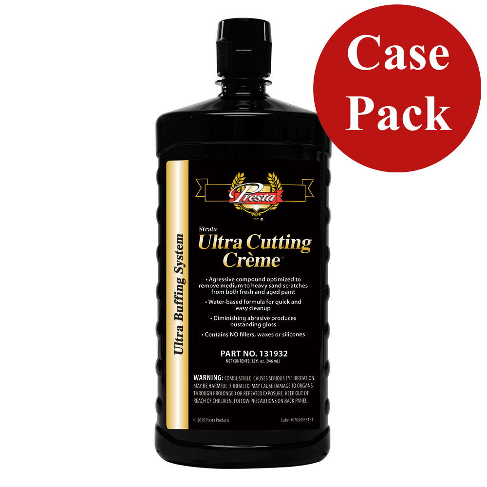 Presta Ultra Cutting Creme - 32oz - *Case of 12* — marine cleaning