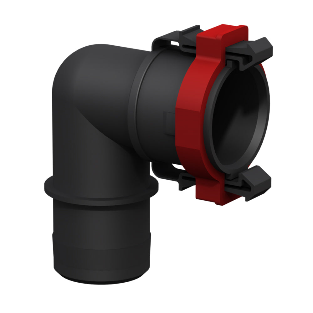 FATSAC Flow-Rite 1-1/8" Elbow Quick Connect Socket f/Auto Ballast System — marine watersports