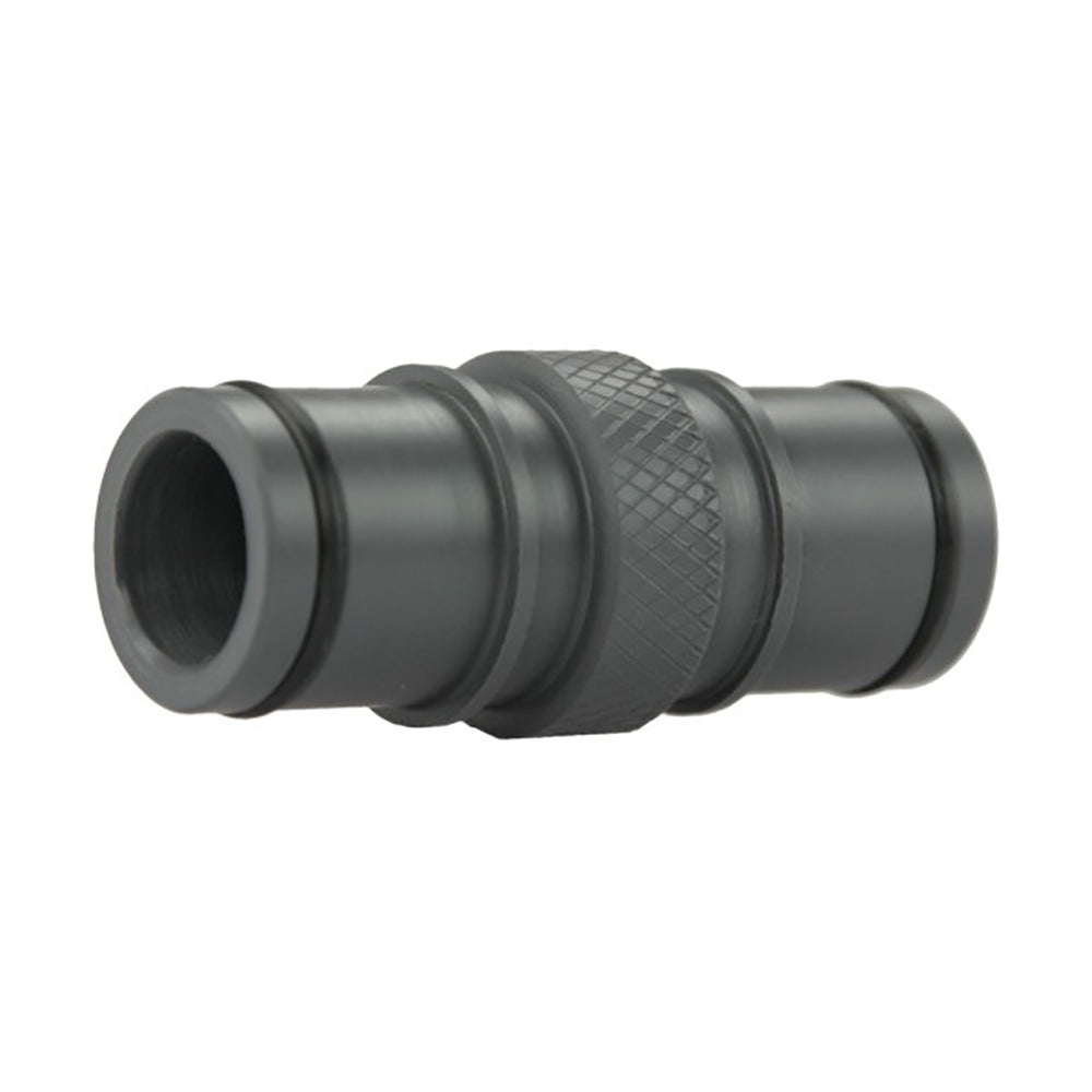 FATSAC Double Sided 1-1/8" Quick Connect Fitting w/O-Rings f/Auto Ballast System — marine watersports