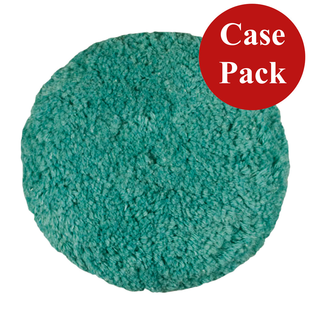 Presta Rotary Blended Wool Buffing Pad - Green Light Cut/Polish - *Case of 12* — marine cleaning