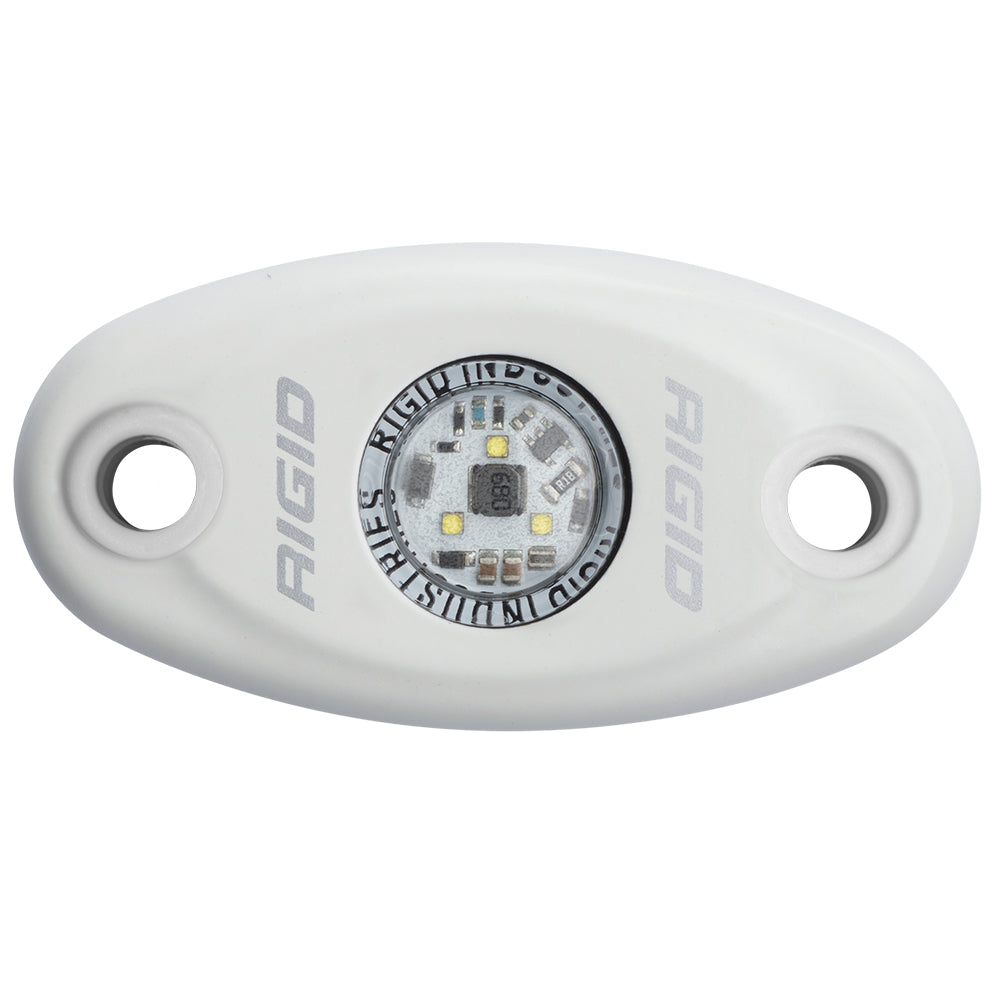 RIGID Industries A-Series White Low Power LED Light - Single - Natural White — marine interior / courtesy light