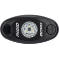 RIGID Industries A-Series Black Low Power LED Light - Single - Amber — marine interior / courtesy light