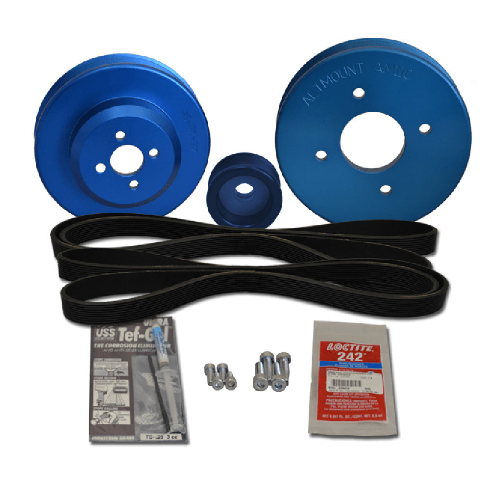 Balmar Pulley Kit f/Yanmar 4JH2-TE, 4JH2-HTE, 4JH2-DTE 4JH2-UTE — marine alternators