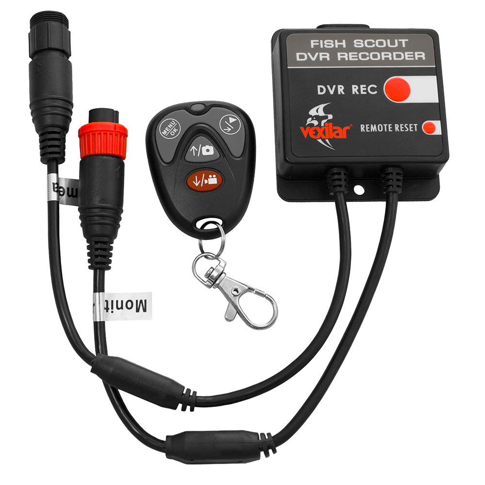 Vexilar Portable Digital Video Recorder w/Remote f/Fish Scout Camera Systems — marine ice flashers