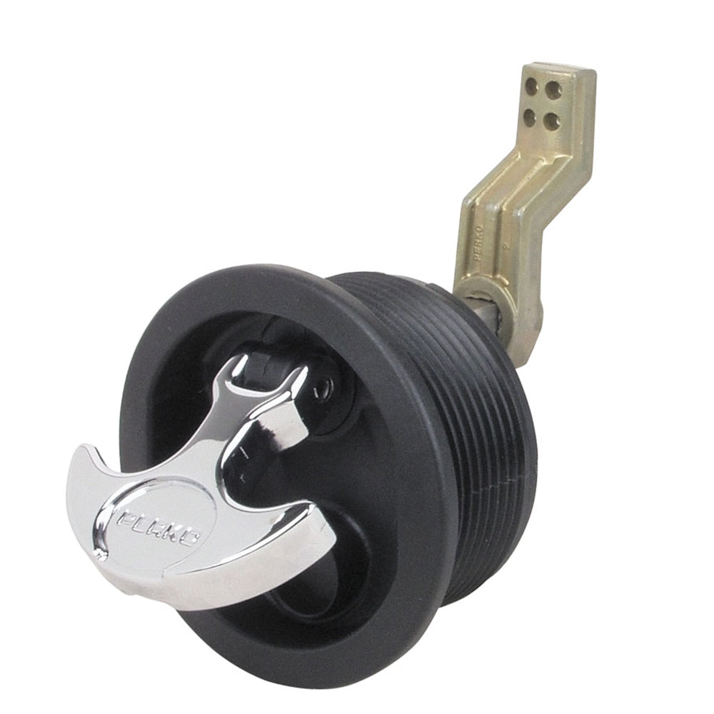 Perko Surface Mount Latch f/Smooth & Carpeted Surfaces w/Offset Cam Bar — marine latches