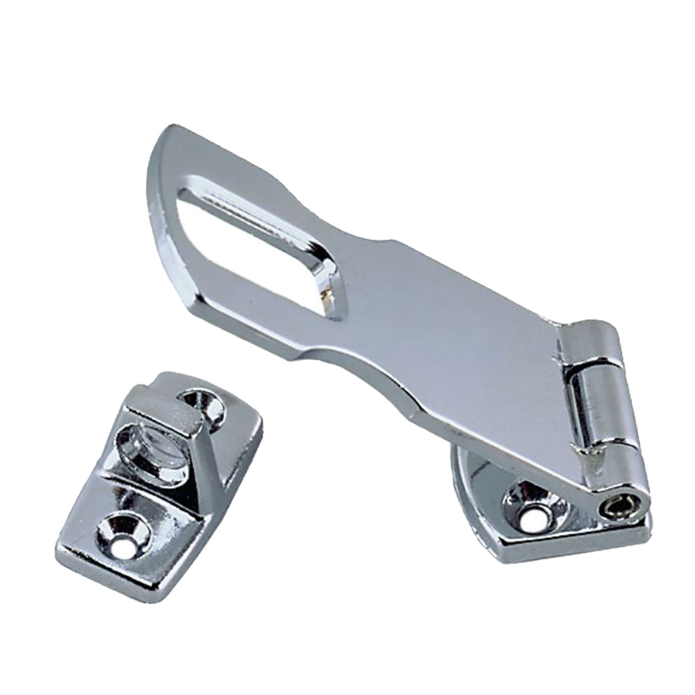 Perko Chrome Plated Zinc Hasp - 3" — marine latches