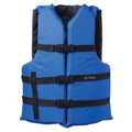 Onyx Outdoor Onyx Nylon General Purpose Life Jacket - Adult Oversize - Blue — marine personal flotation devices