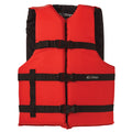 Onyx Outdoor Onyx Nylon General Purpose Life Jacket - Adult Universal - Red — marine personal flotation devices
