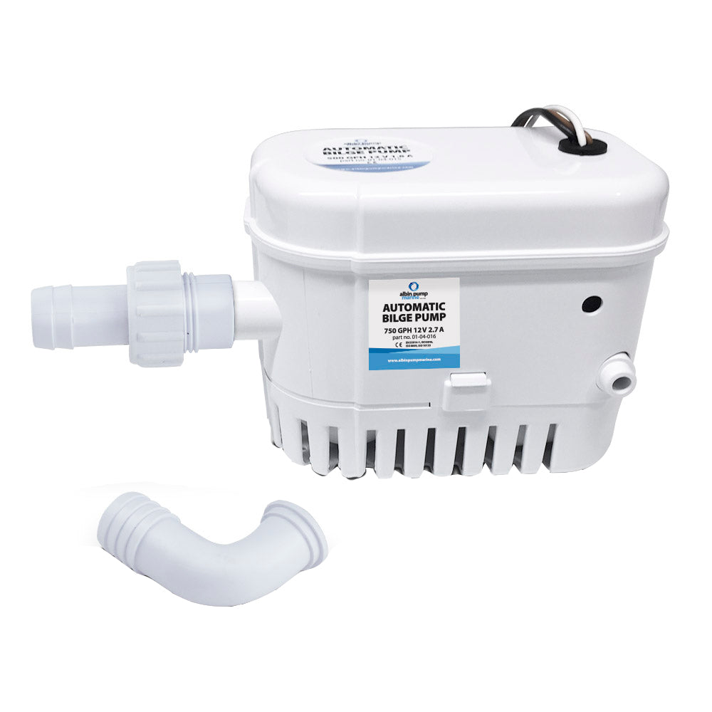 Albin Group Automatic Bilge Pump 750 GPH - 12V — marine bilge pumps