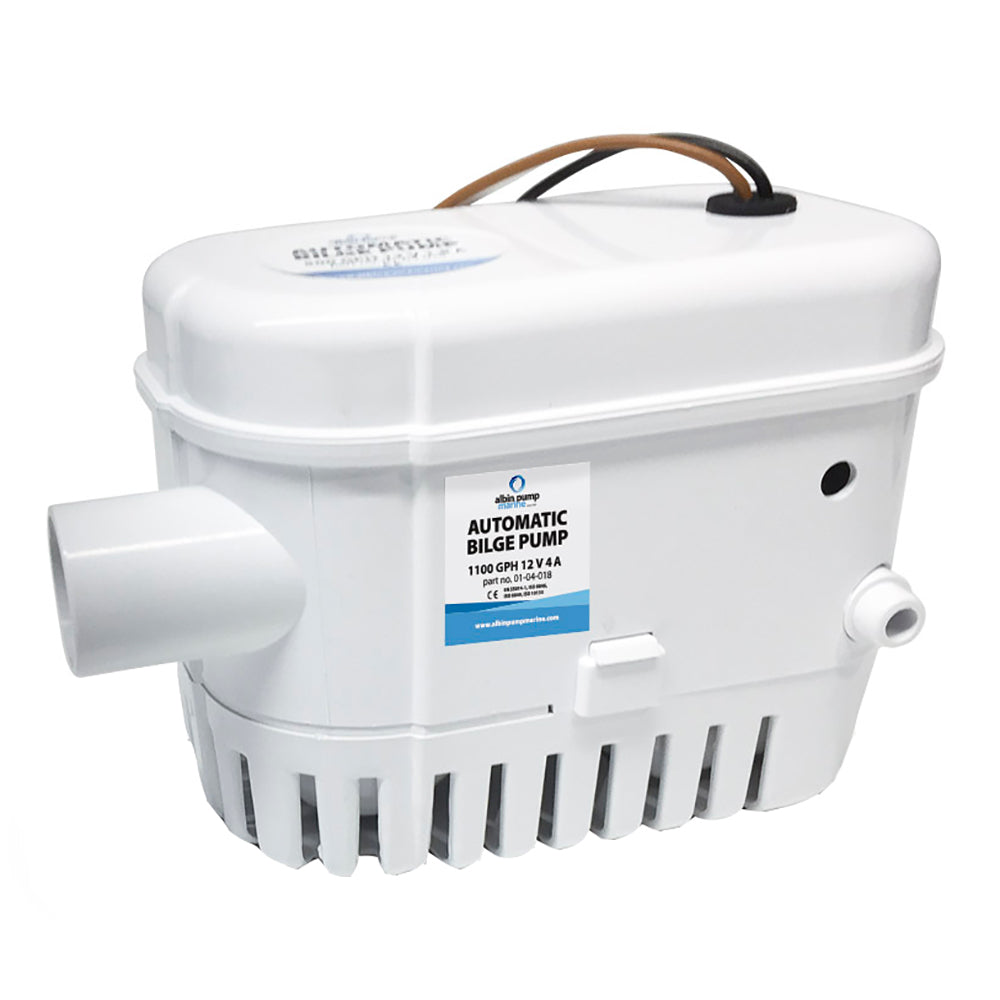 Albin Group Automatic Bilge Pump 1100 GPH - 24V — marine bilge pumps