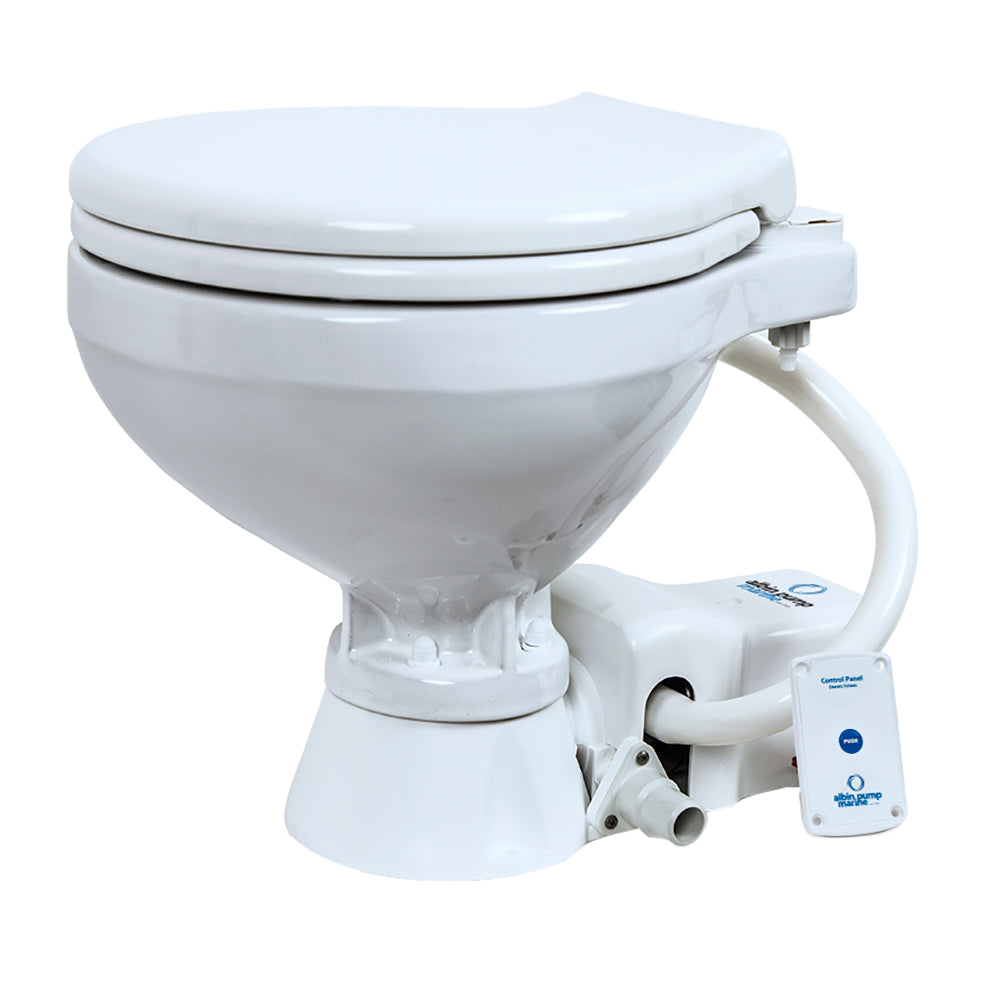 Albin Group Marine Toilet Standard Electric EVO Compact - 12V — marine marine sanitation