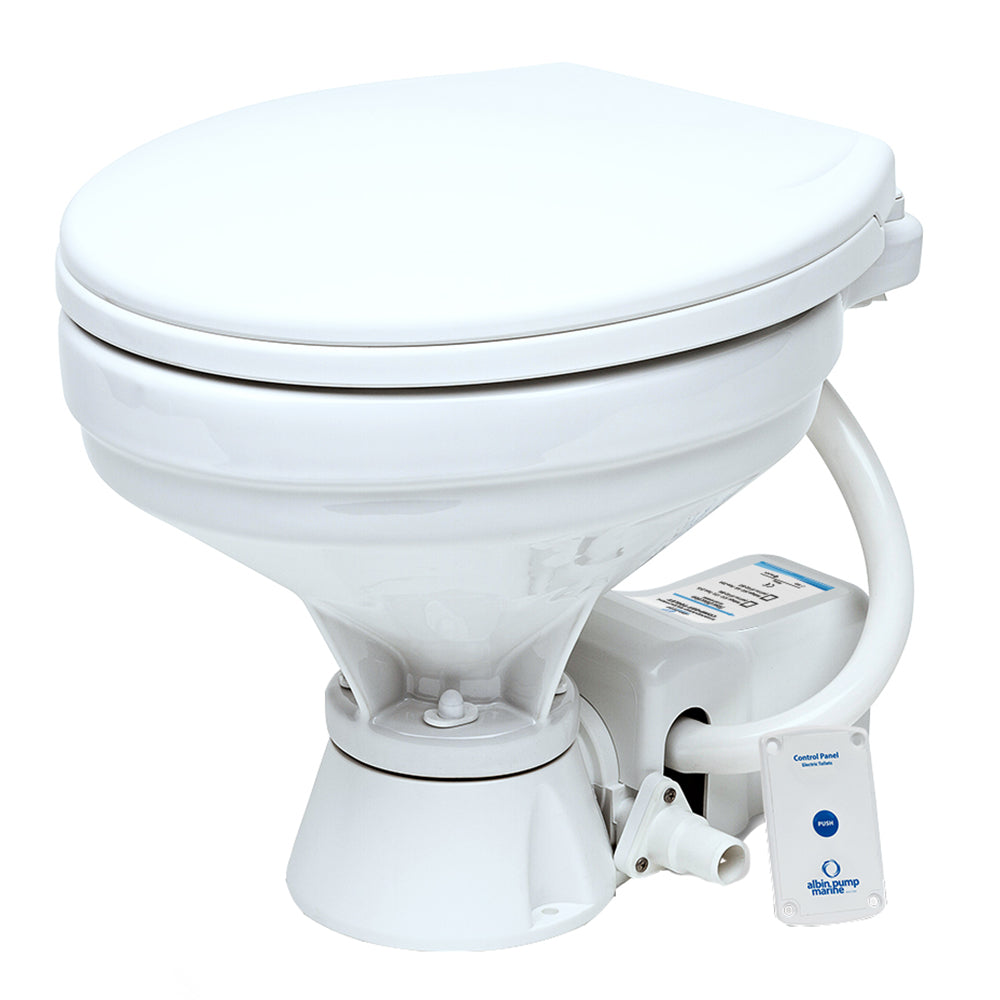Albin Group Marine Toilet Standard Electric EVO Comfort - 24V — marine marine sanitation