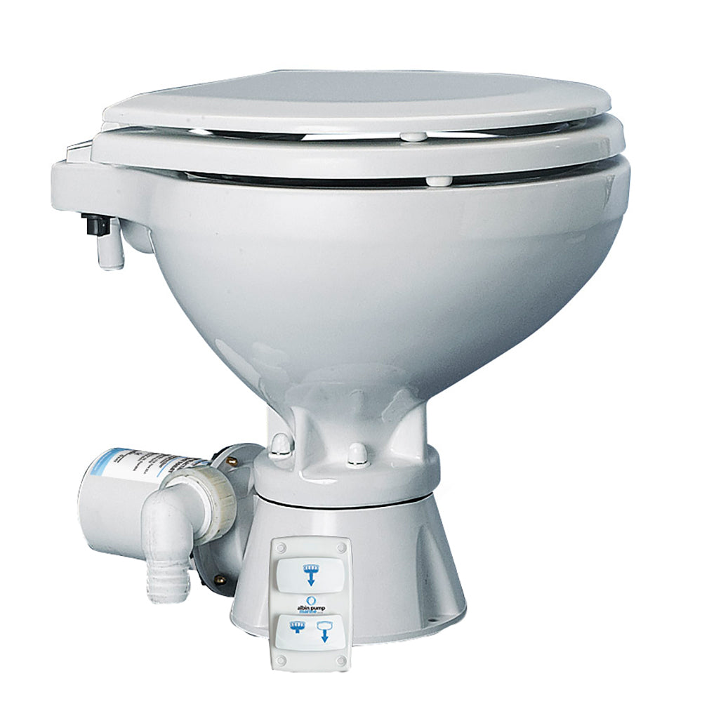 Albin Group Marine Toilet Silent Electric Compact - 24V — marine marine sanitation