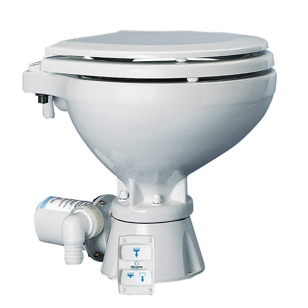 Albin Group Marine Toilet Silent Electric Compact