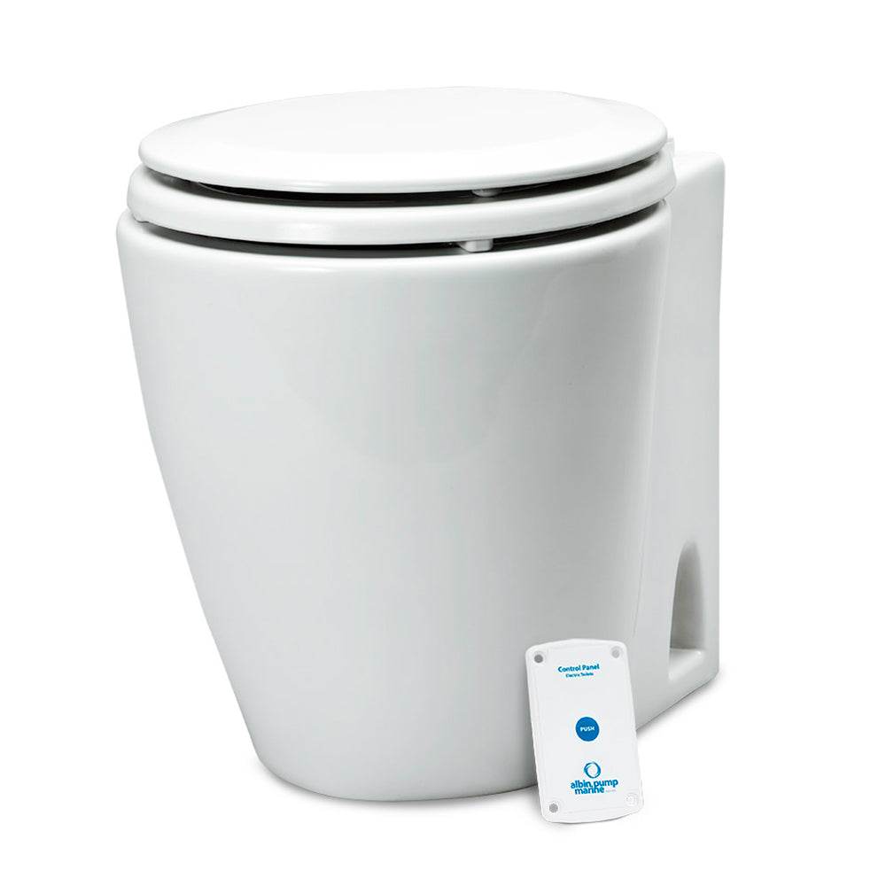 Albin Group Marine Design Marine Toilet Standard Electric - 12V — marine marine sanitation