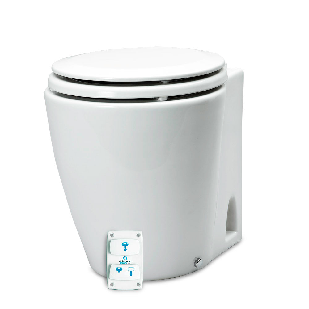 Albin Group Marine Design Marine Toilet Silent Electric - 12V — marine marine sanitation