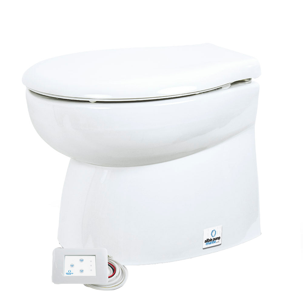Albin Group Marine Toilet Silent Premium Low - 24V — marine marine sanitation
