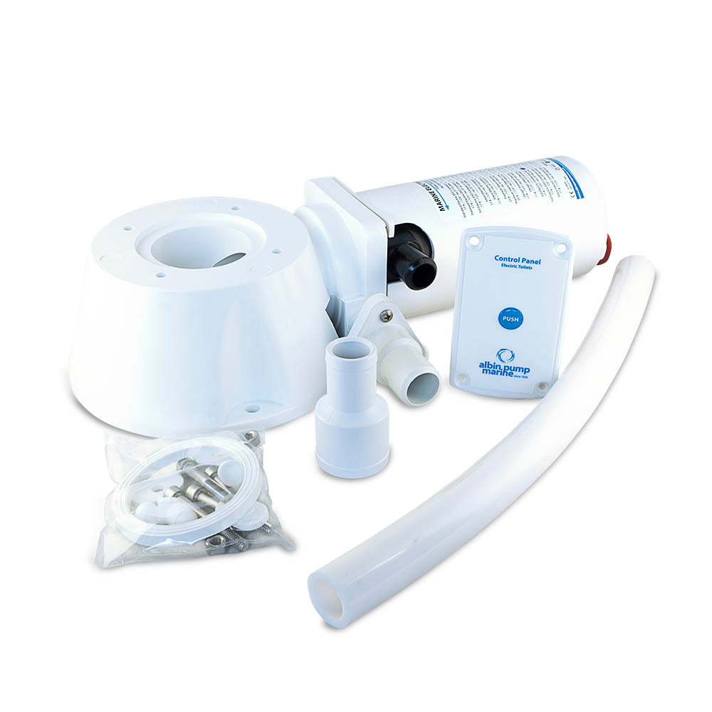 Albin Group Marine Standard Electric Toilet Conversion Kit - 24V — marine accessories
