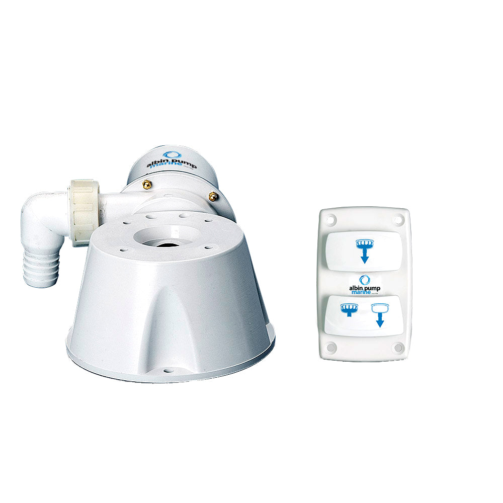Albin Group Marine Silent Electric Toilet Kit - 24V — marine accessories