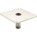 Attwood Marine Attwood SWIVL-EZE 7x7 Lock'N-Pin Zinc Plated Steel 3/4" Pin Base — marine seating
