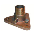 GROCO 3/4" Bronze NPS to NPT Flange Adapter — marine fittings