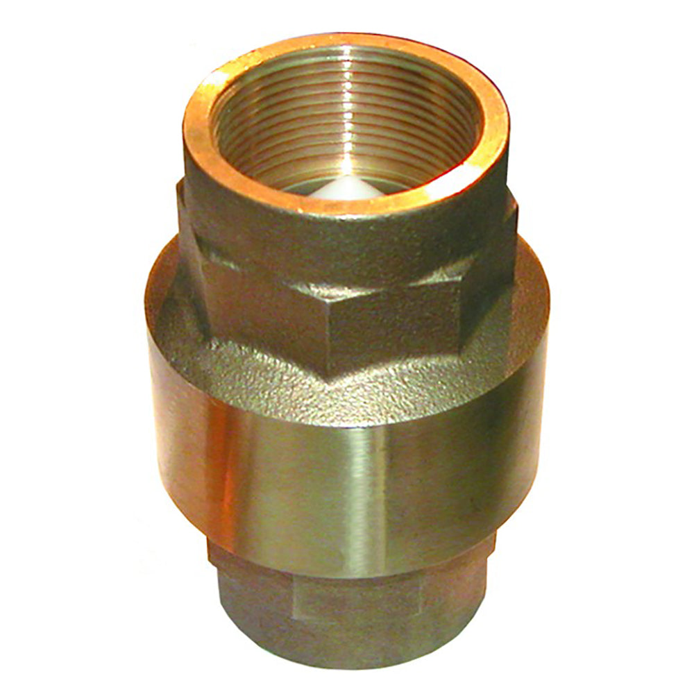 GROCO 3/4" Bronze In-Line Check Valve — marine fittings