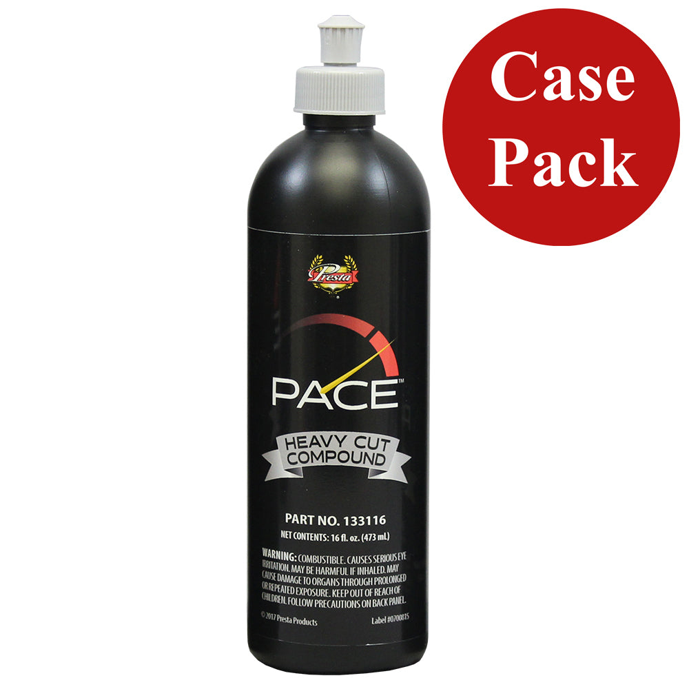 Presta PACE™ Heavy Cut Compound - 16oz - *Case of 6* — marine cleaning
