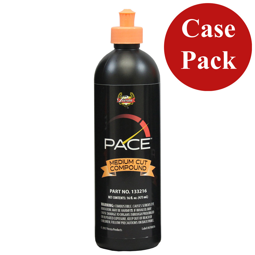 Presta PACE™ Medium Cut Compound - 16oz - *Case of 6* — marine cleaning