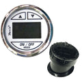 Faria Beede Instruments Faria Chesapeake White SS 2" Depth Sounder w/In-Hull Transducer — marine gauges