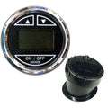 Faria Beede Instruments Faria Chesapeake Black 2" Depth Sounder w/In-Hull Transducer — marine gauges