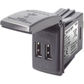 Blue Sea Systems Blue Sea 1038 48V Dual USB Charger Contura Switch Mount — marine accessories