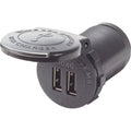 Blue Sea Systems Blue Sea 1046 48V Dual USB Charger Socket Mount — marine accessories