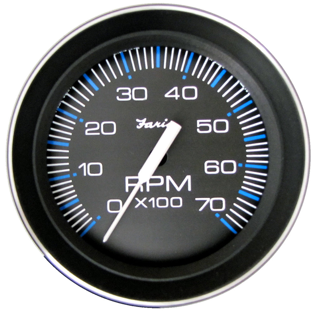 Faria Beede Instruments Faria Coral 4" Tachometer (7000 RPM) (All Outboard) — marine gauges