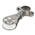 Schaefer Marine Schaefer Pulpit Furling Lead Spring Loaded Block - 1" Ball Bearing — marine blocks