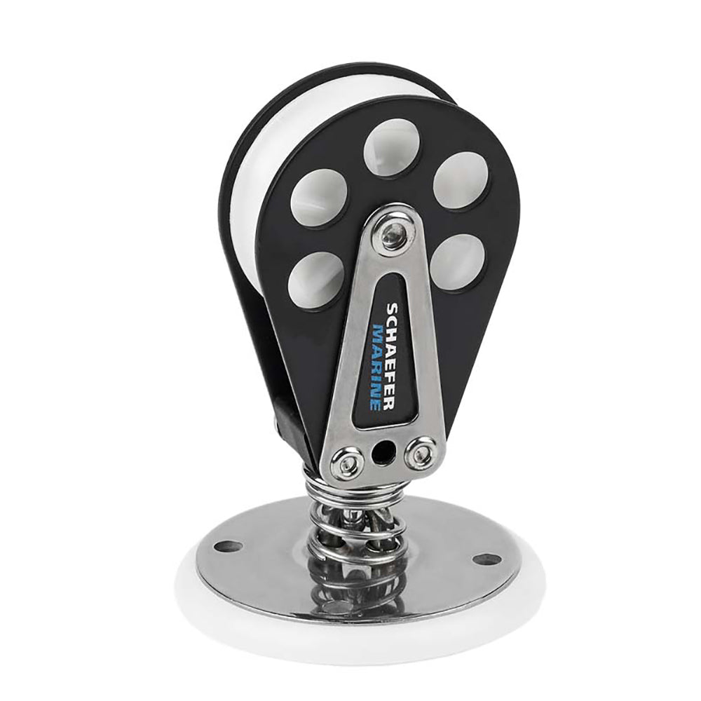 Schaefer Marine Schaefer Stand-Up Swivel w/Aluminum Cheeks — marine blocks