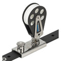Schaefer Marine Schaefer Spring Loaded/Lined Slide/Aluminum f/1" T-Track — marine blocks