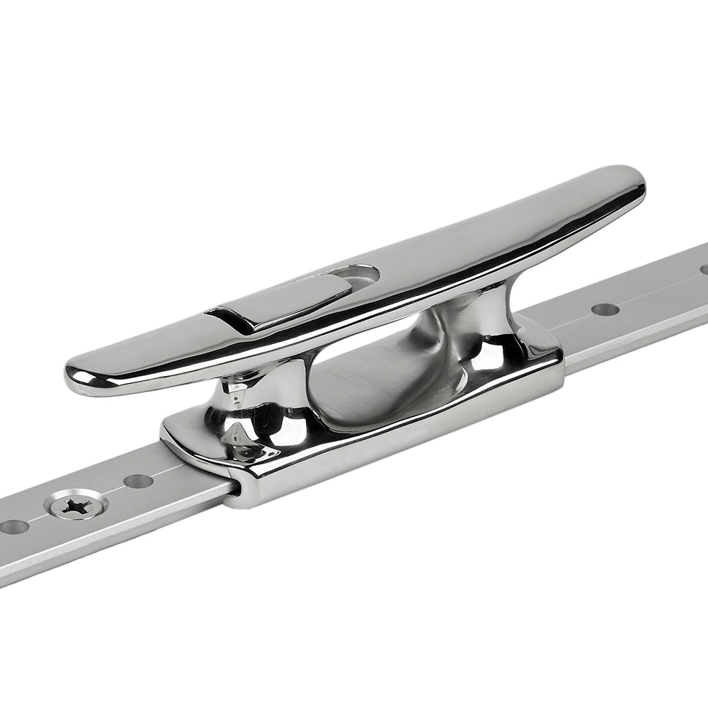 Schaefer Marine Schaefer Mid-Rail Chock/Cleat Stainless Steel - 1-1/4" — marine hardware