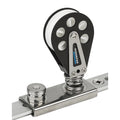 Schaefer Marine Schaefer Spring Loaded/Lined Slide/Aluminum f/1-1/4" T-Track — marine blocks