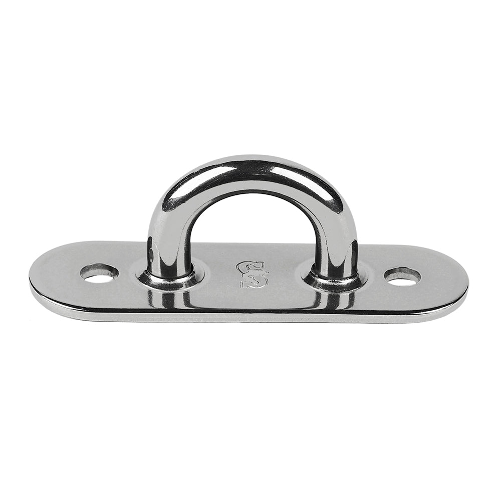 Schaefer Marine Schaefer Stainless Steel Welded Pad Eye - 3"L x 1"W — marine hardware