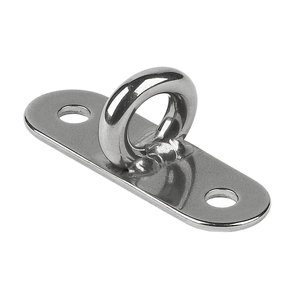Schaefer Marine Schaefer Stainless Steel Welded Pad Eye - 1-7/8"L x 5/8"W — marine hardware