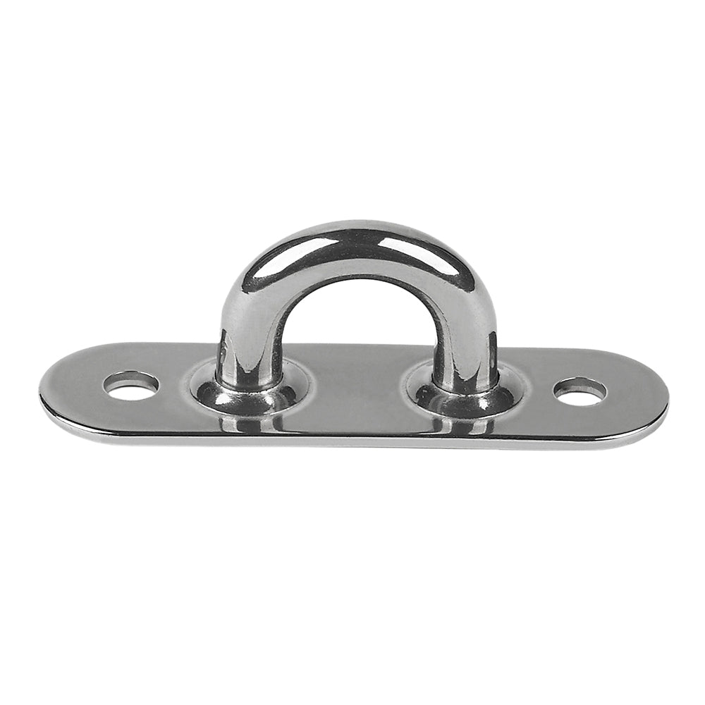 Schaefer Marine Schaefer Stainless Steel Welded Pad Eye - 2-1/4"L x 5/8"W — marine hardware