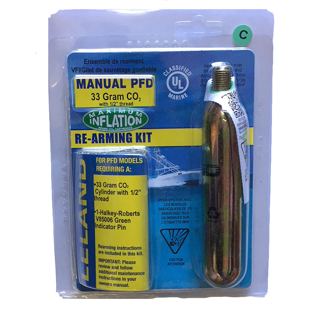 First Watch Re-Arm Kit - 33 Gram - Manual — marine personal flotation devices