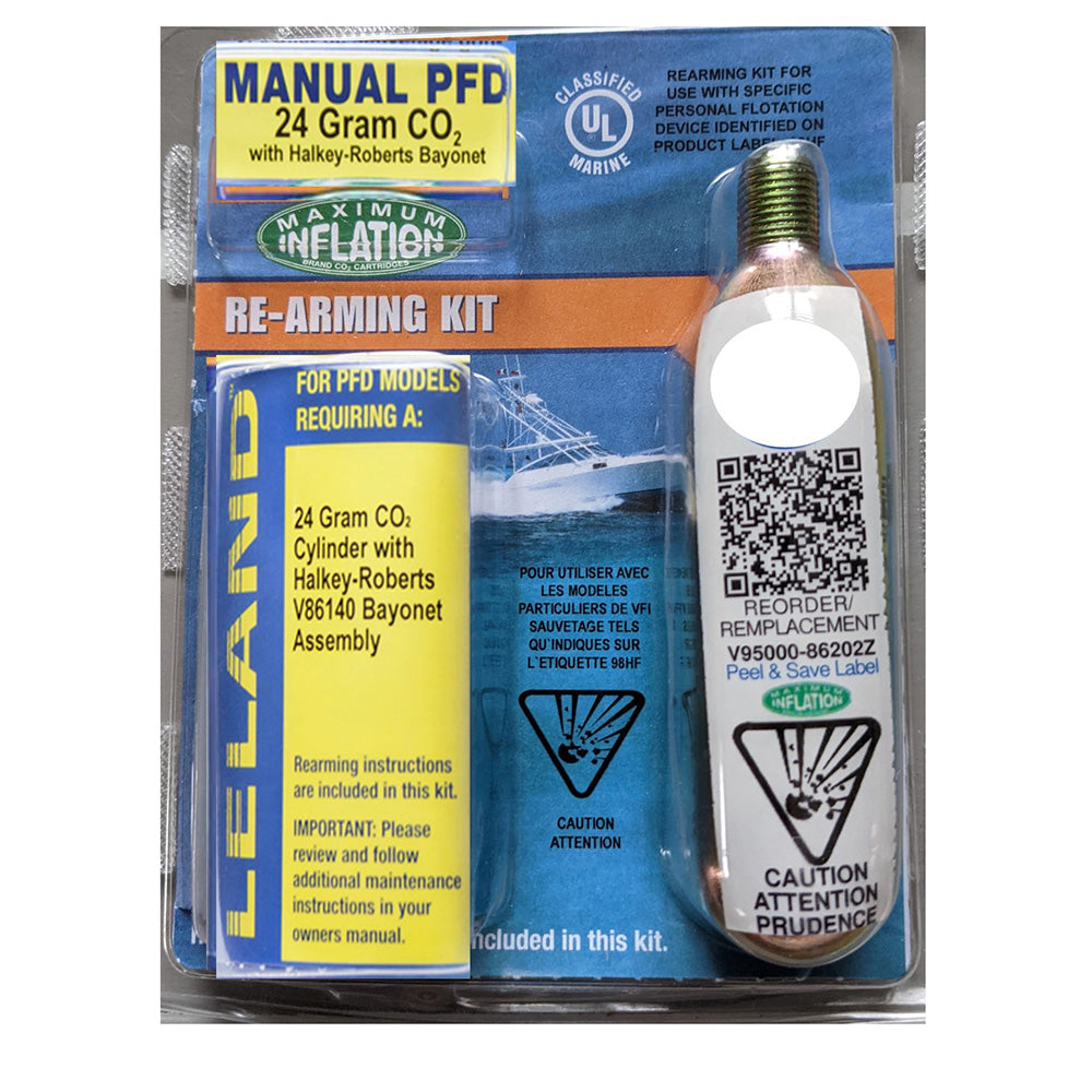 First Watch Re-Arm Kit - 24 Gram - Manual — marine personal flotation devices