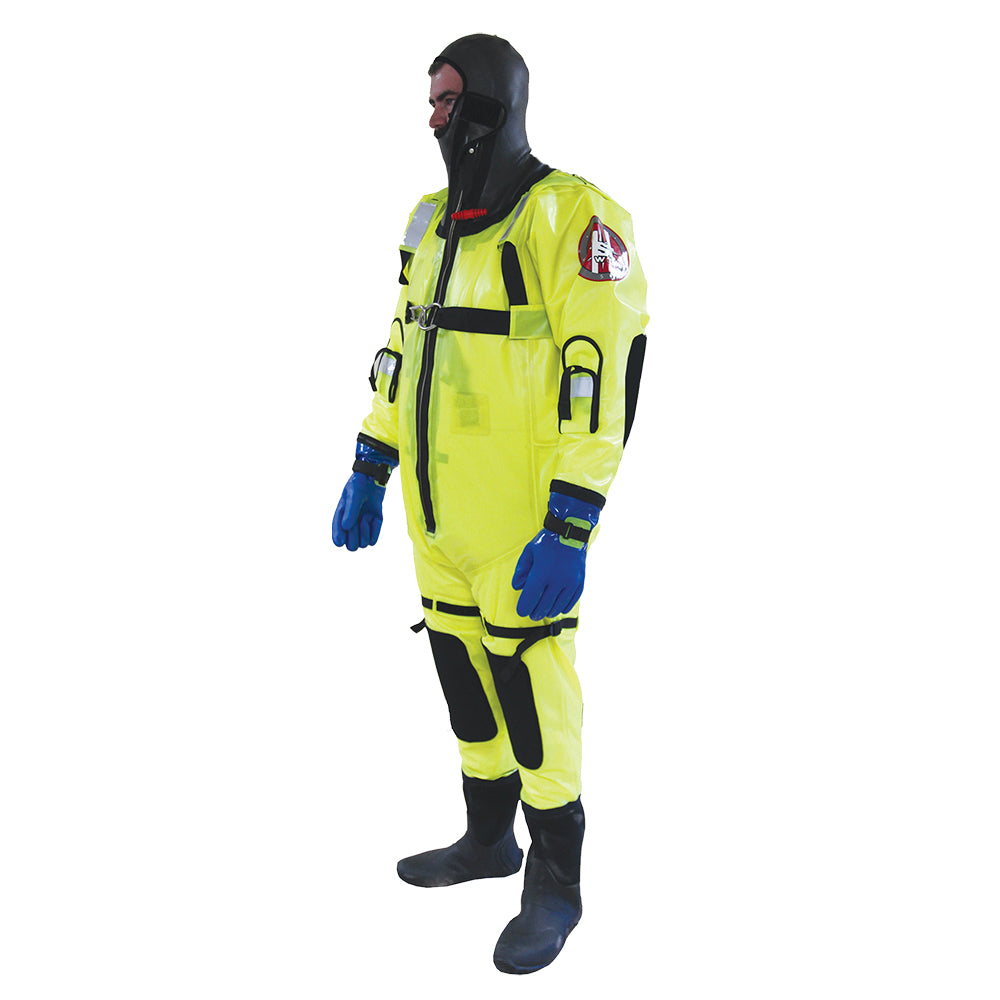 First Watch RS-1000 Ice Rescue Suit - Hi-Vis Yellow — marine immersion/dry/work suits