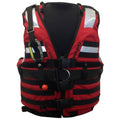 First Watch HBV-100 High Buoyancy Rescue Vest - Red/Black - XL to 3XL — marine personal flotation devices