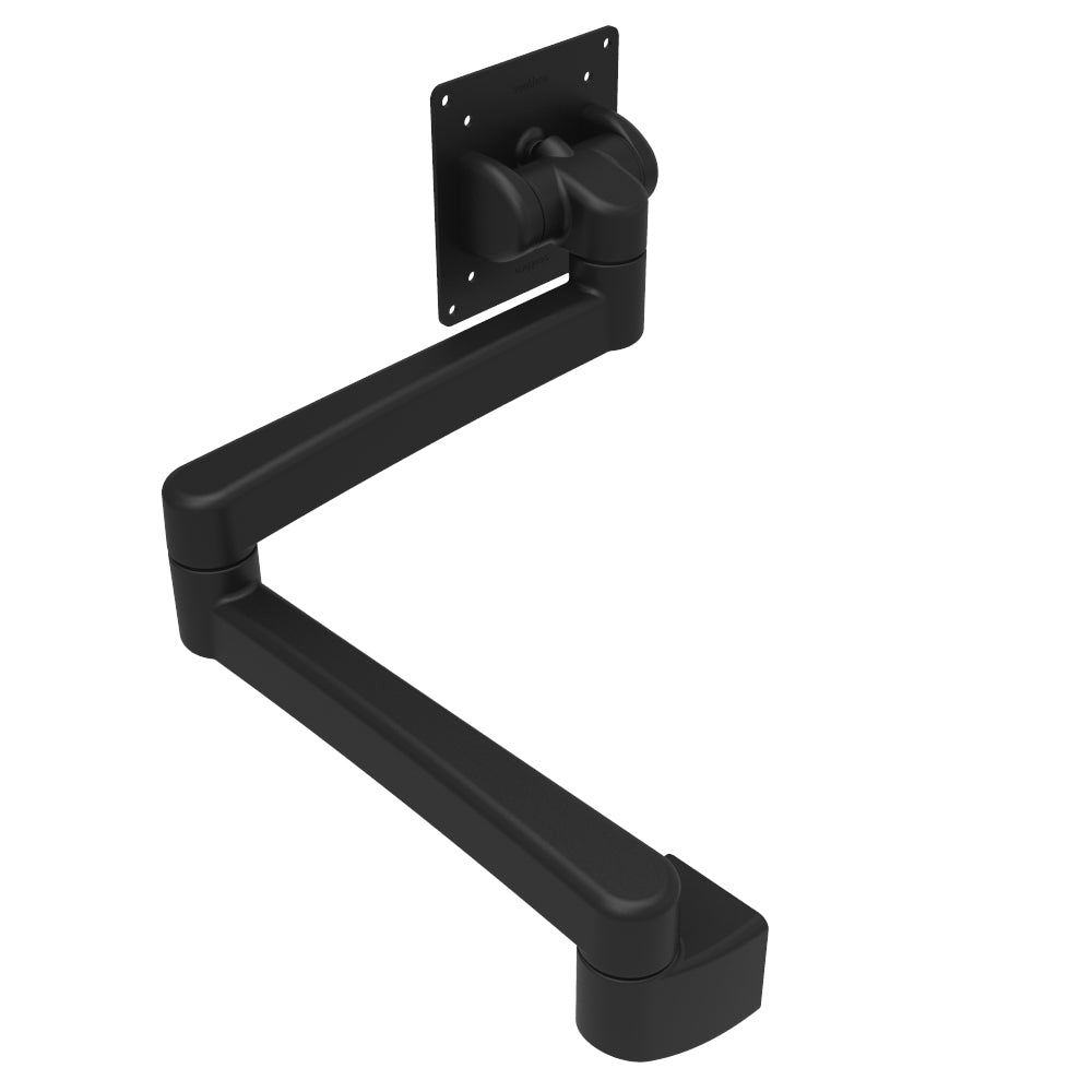 Southco Tilt Head Assembly Tilt & Swivel Double Arm - Wall Mount - Black — marine accessories